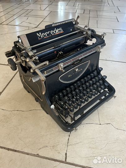 Печатная машинка mercedes