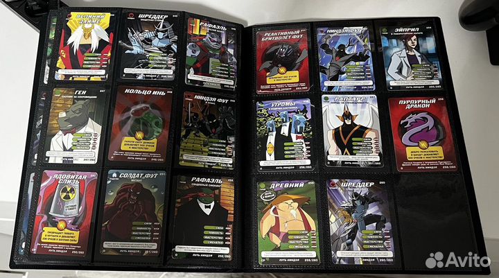 Карточки Черепашки-ниндзя