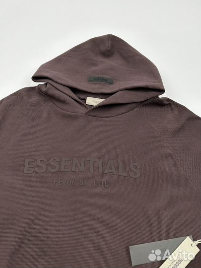 Fear of god essentials худи оригинал