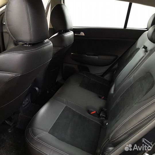 Чехлы Премиум Класса Алькантара Ford Focus 3 Trend