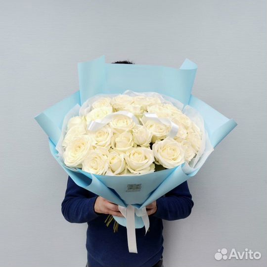 Белые розы с доставкой