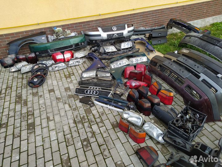 Бампер Ауди,VW пасссат,фары