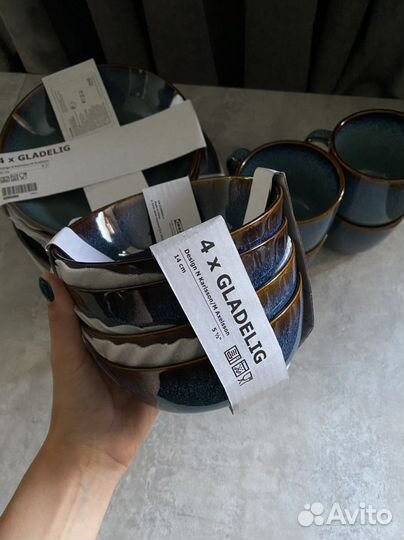 Посуда IKEA gladelig