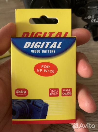 Зарядное и 4х 1200mAh NP-W126 для Fujifilm