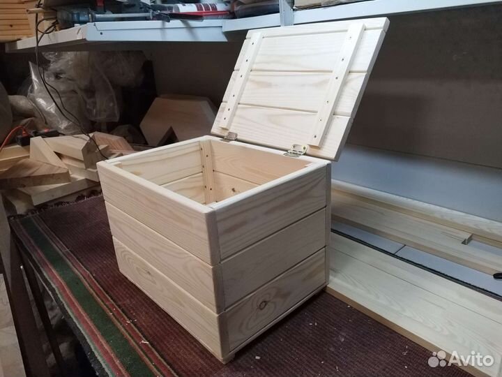 Ящик сундук деревянный
