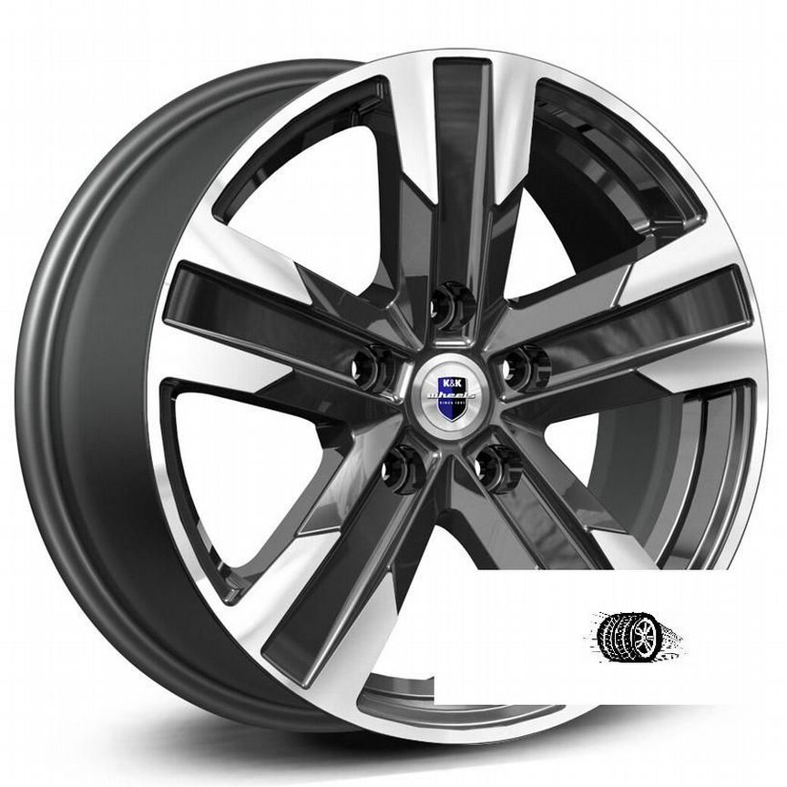 Литые диски K&K 7×R16 5×110