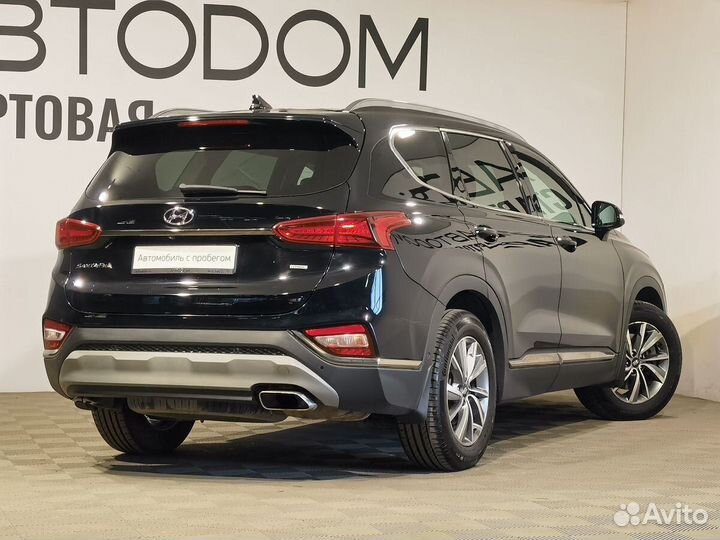 Hyundai Santa Fe 2.4 AT, 2019, 77 342 км