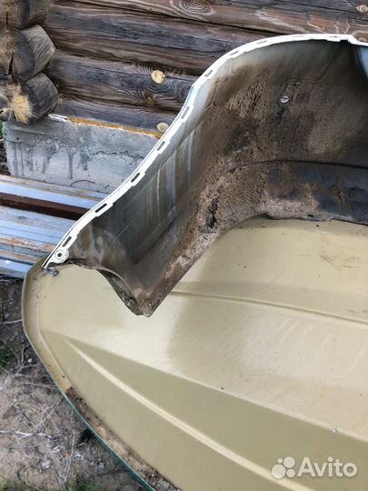 Задний бампер на volkswagen polo седан