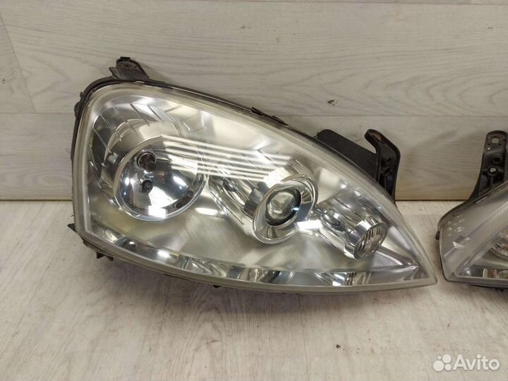 Фары Opel Corsa C 2003-2006 Линзованные