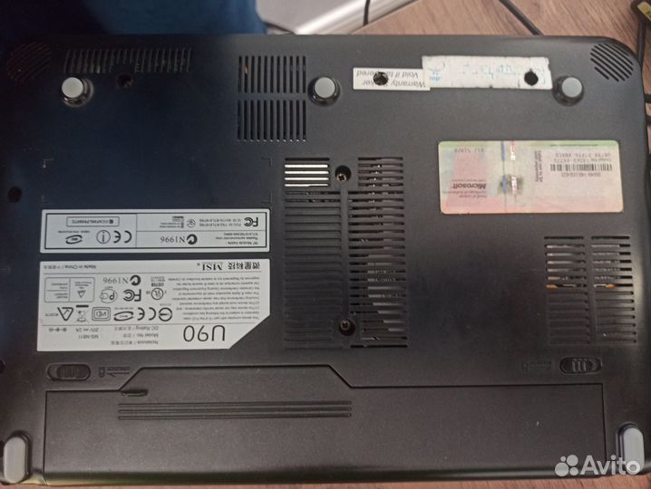 Ноутбук MSI Wind U90