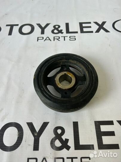 Шкив коленвала передний Lexus Rx4 RX200T RX300