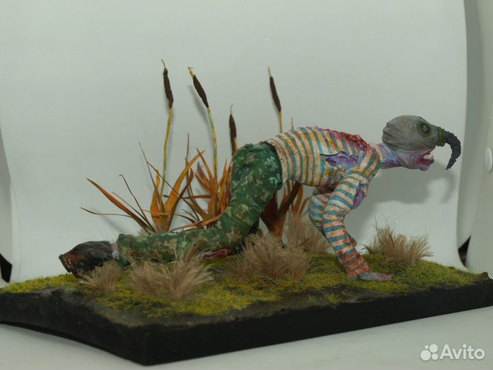 Диорама по мотивам книг и игры S.T.A.L.K.E.R