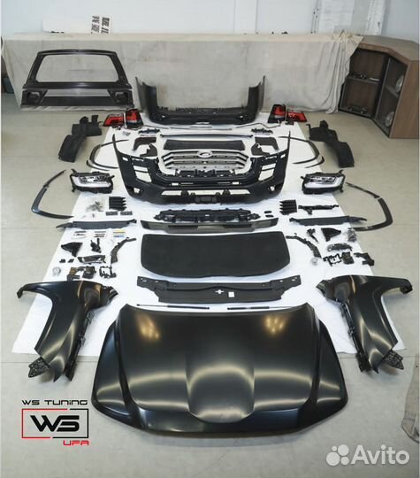 Рестайлинговый комплект Toyota LC 200 в LC 300