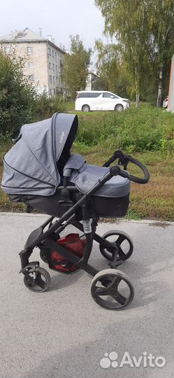 Детские коляски 2 в 1 индиго