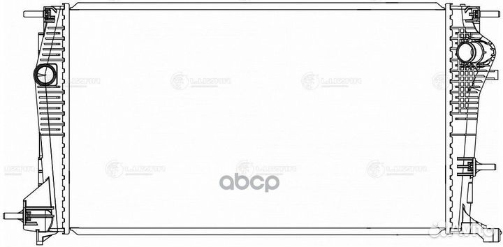 Радиатор системы охлаждения Renault Megane III