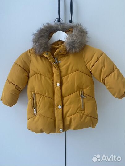 Зимняя куртка zara 86