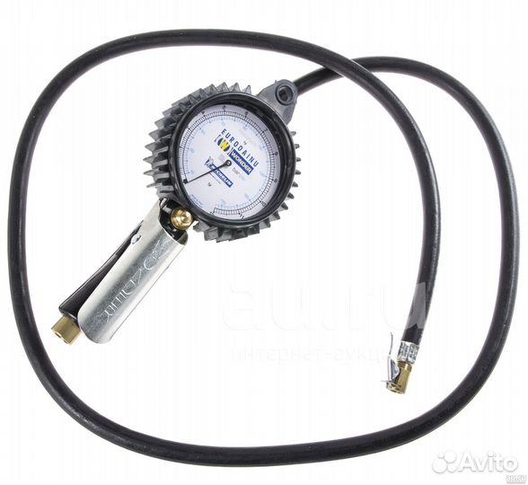 Пистолет подкачки шин, колес с манометром Michlein