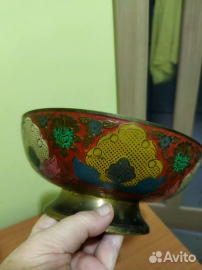 Ваза, Индия, латунь