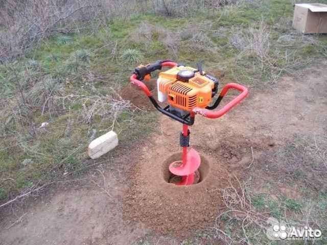 Бурение мотобуром