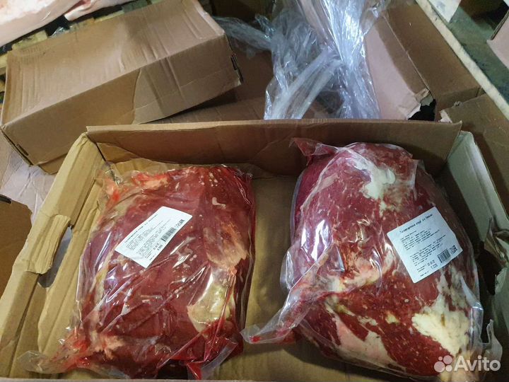 Мясо говядины без костное замороженное