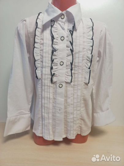 Блузка новая 122, 128, 134