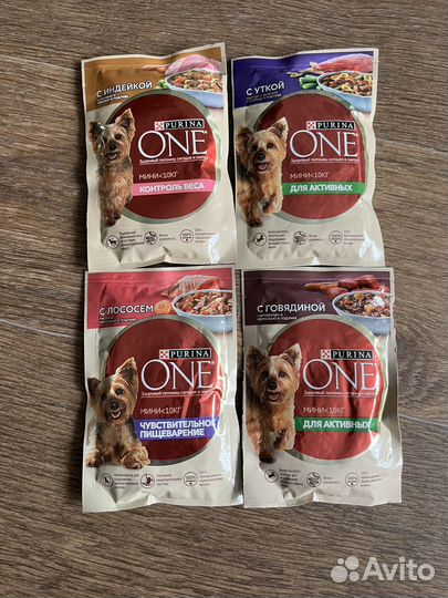 Влажный корм для собак мелких пород Purina One