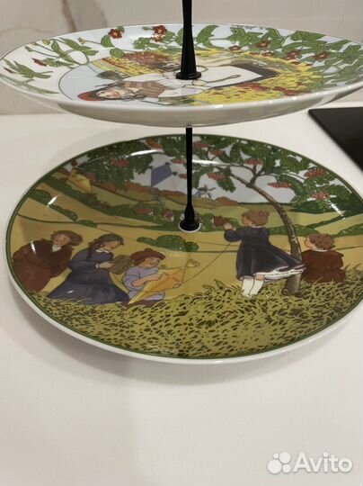 Villeroy&Boch двухъярусная тарелка