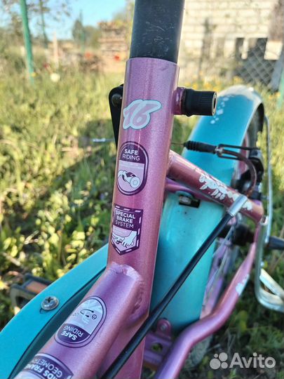 Велосипед для девочки 6 лет