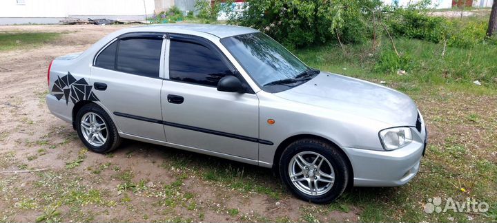 Hyundai Accent 1.5 AT, 2008, 35 429 км