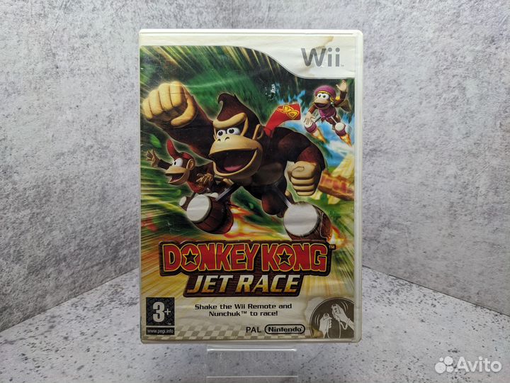 Donkey Kong Jet Race (Wii, Уцен)