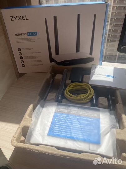 Wi-Fi роутер Zyxel keenetic Extra II, в итс