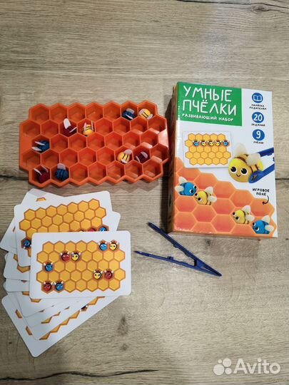 Развивающая игра Умные пчелки Монтессори