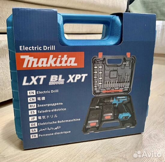 Ударная дрель-шуруповерт, makita 48v