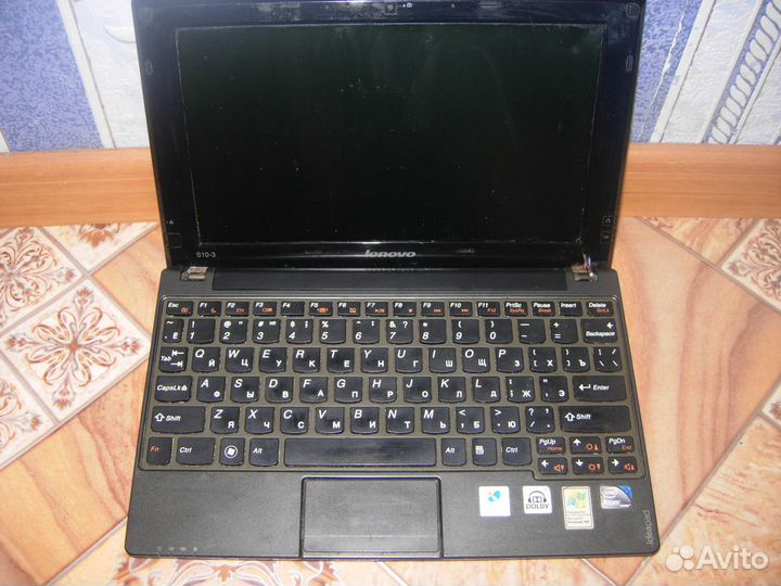 Нетбук Lenovo IdeaPad S10 (на запч.или восстанов.)
