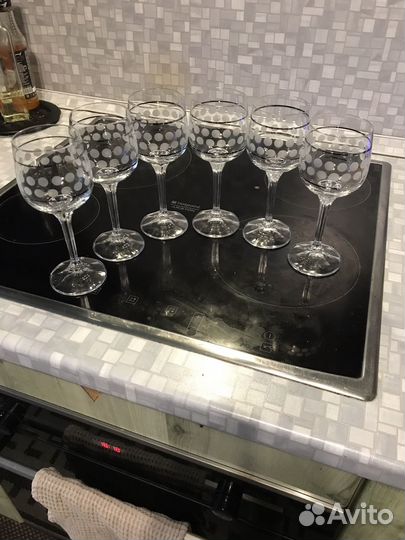 Фужеры хрустальные СССР