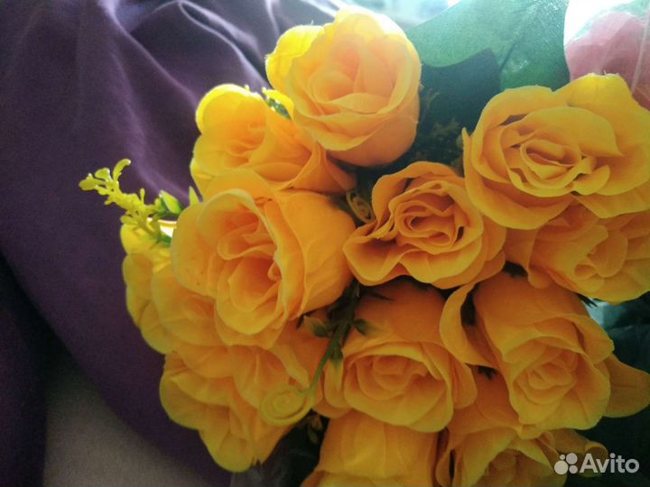 Искусственные цветы, букет