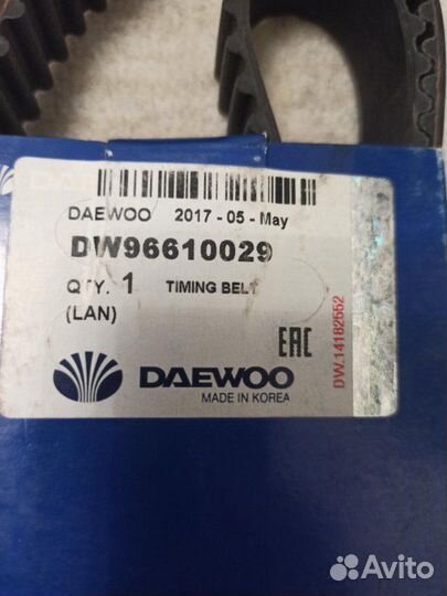 Ремень грм daewoo (Дэу)