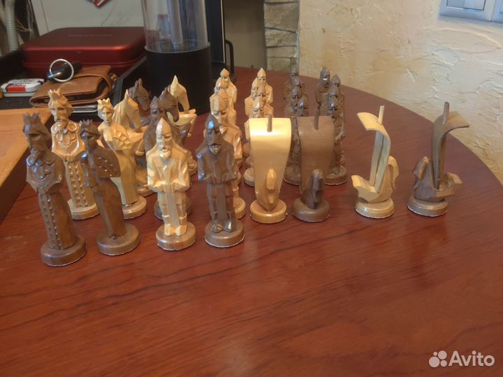 Шахматы деревянные ручной работы