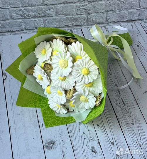 Съедобные букеты из зефира