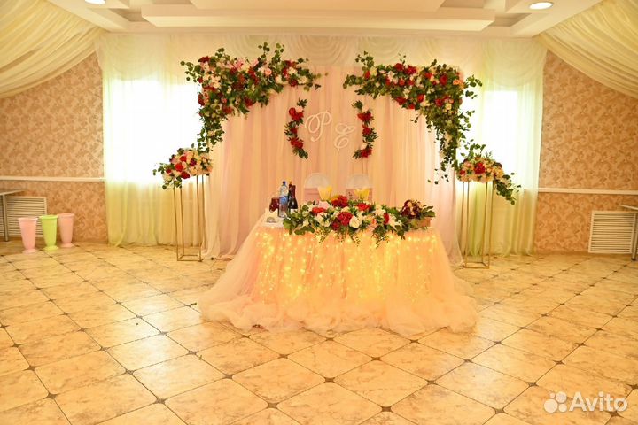 Свадебное оформление зала (Вязники и обл)