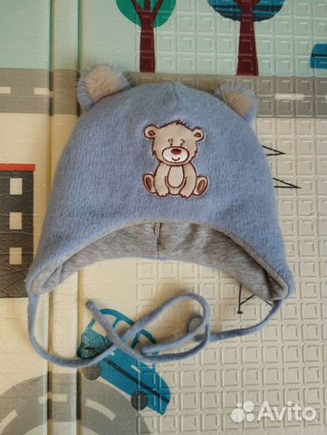 Шапка шлем зимняя, шапки демисезонные 0до2 лет