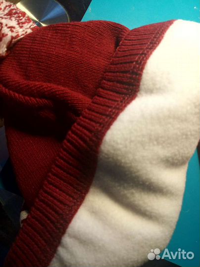 Шапка детская с помпоном