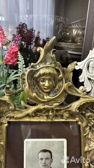 Бронзовая рамка для фотографий