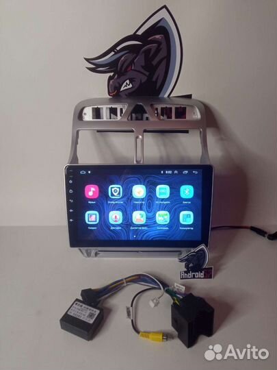 Магнитола на Peugeot 307