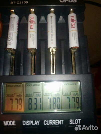 Аккумуляторы ааа Fujitsu 800mah