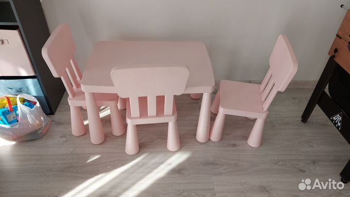 Стол детский икеа Мамут оригинал