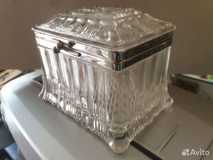 Шкатулка стекло