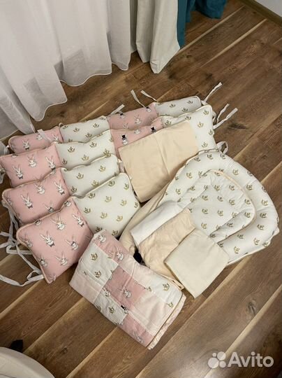 Бортики на кроватку