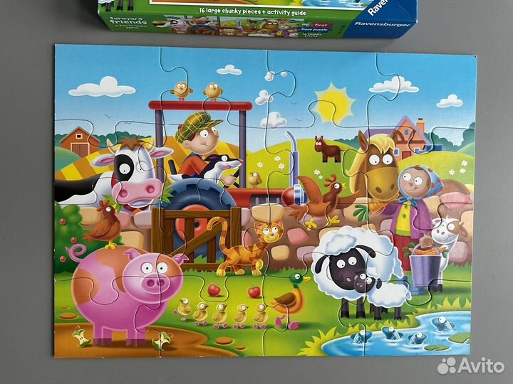 Пазл 16 ферма ravensburger