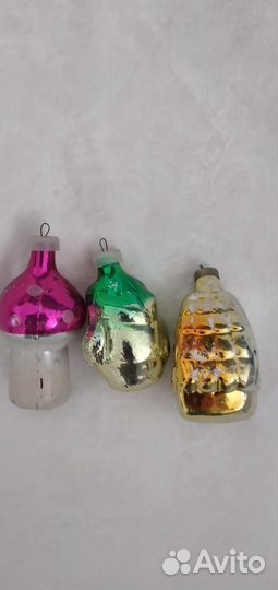 Елочные игрушки СССР
